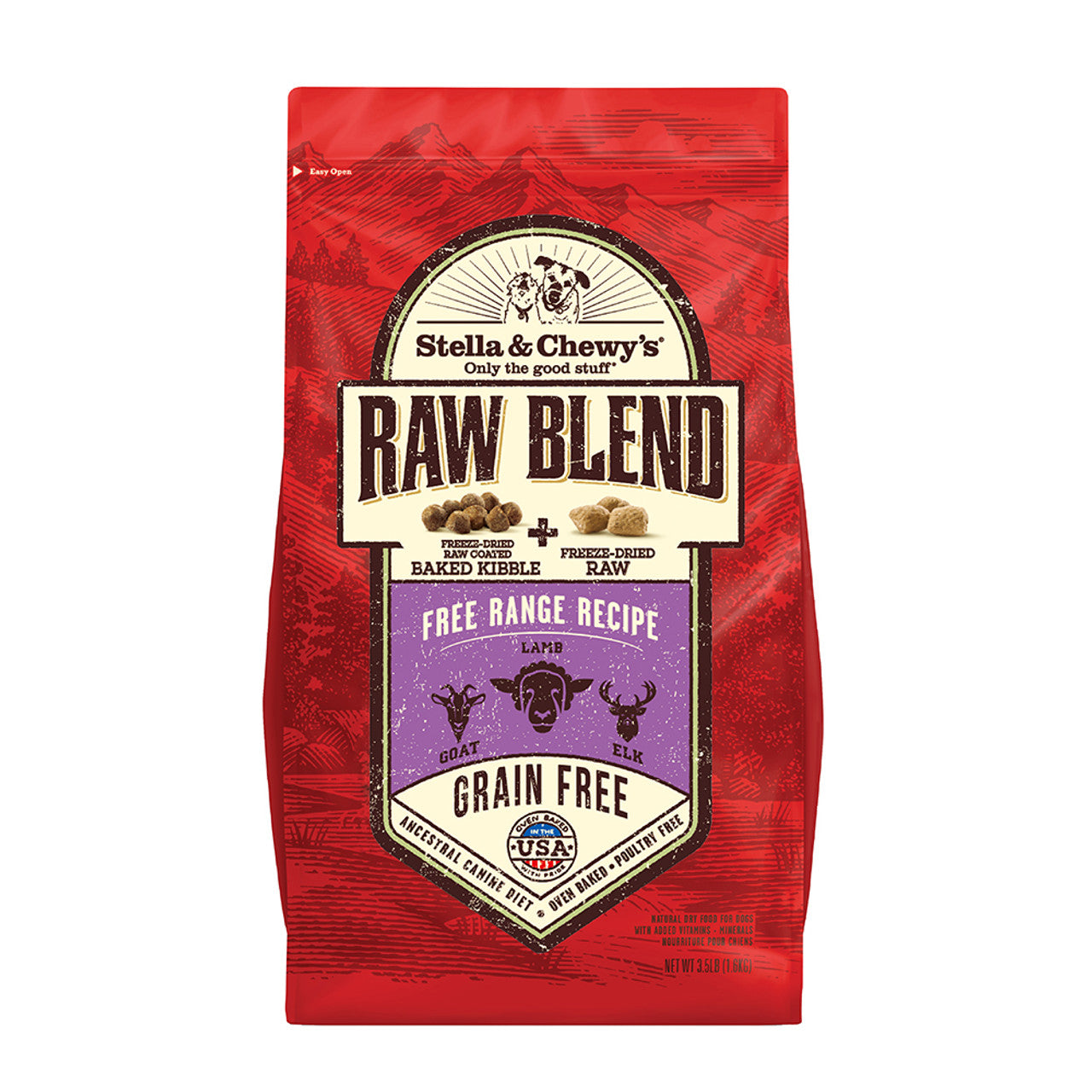 Stella & Chewy Raw Blend Free Range Recipe - Dog.Dog.Cat.