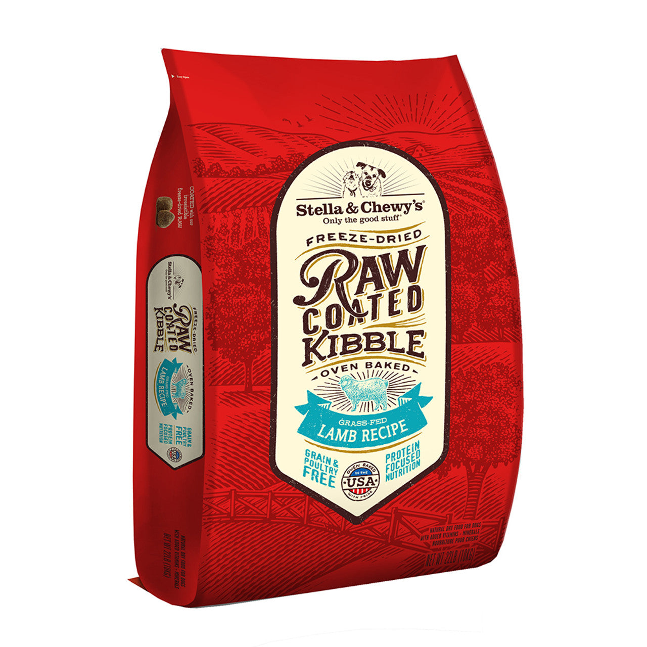 Stella & Chewy Raw Coated-Lamb Dog Food - Dog.Dog.Cat.