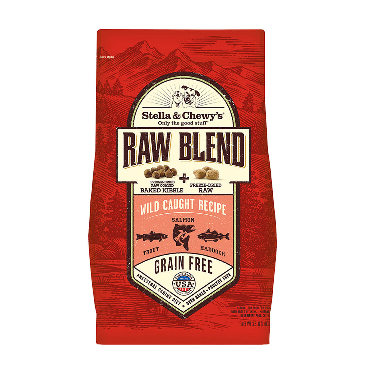 Stella & Chewy Raw Blend Recipe Wild Caught Recipe - Dog.Dog.Cat.