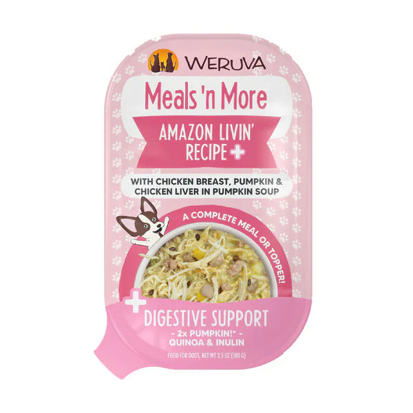 Weruva Meals 'n More  Amazon Livin' Recipe Digestive Support - Dog.Dog.Cat.