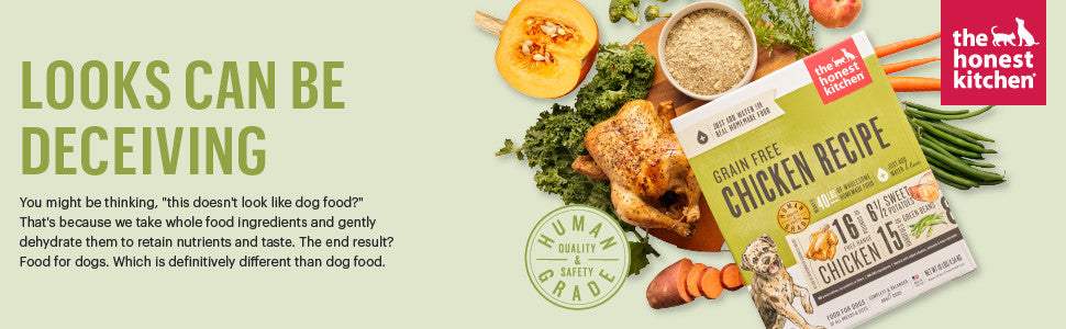 The Honest Kitchen Food - Turkey with Whole Grain Dehydrated Human Grade Dog Food - Dog.Dog.Cat.