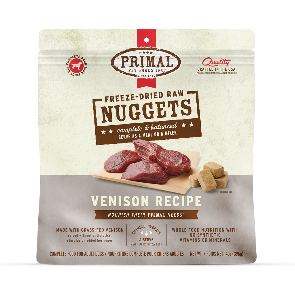 Primal Freeze Dried Dog Food - Various Flavors - Dog.Dog.Cat.