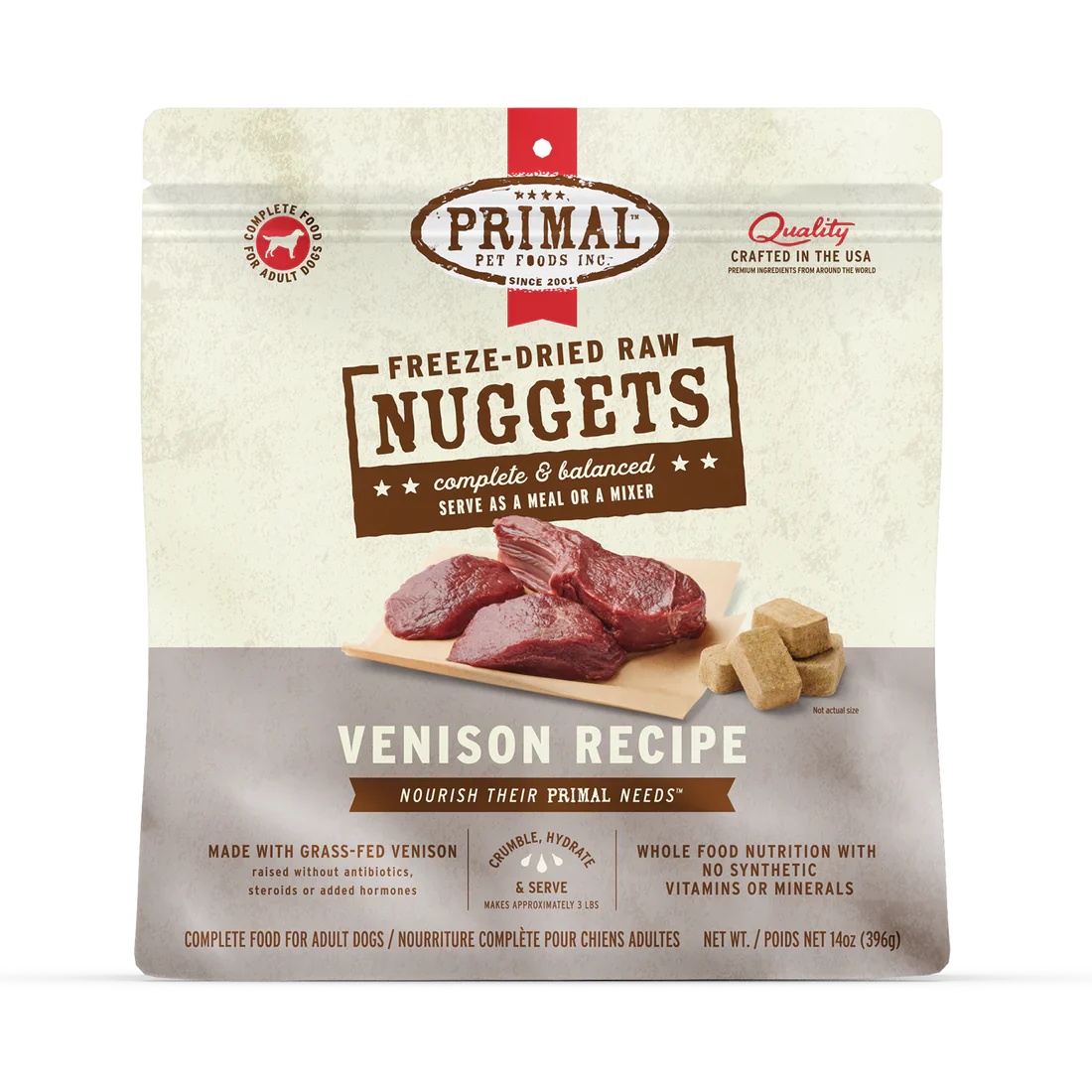 Primal Freeze Dried Dog Food - Various Flavors - Dog.Dog.Cat.