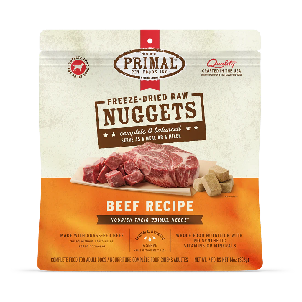 Primal Freeze Dried Dog Food - Various Flavors - Dog.Dog.Cat.