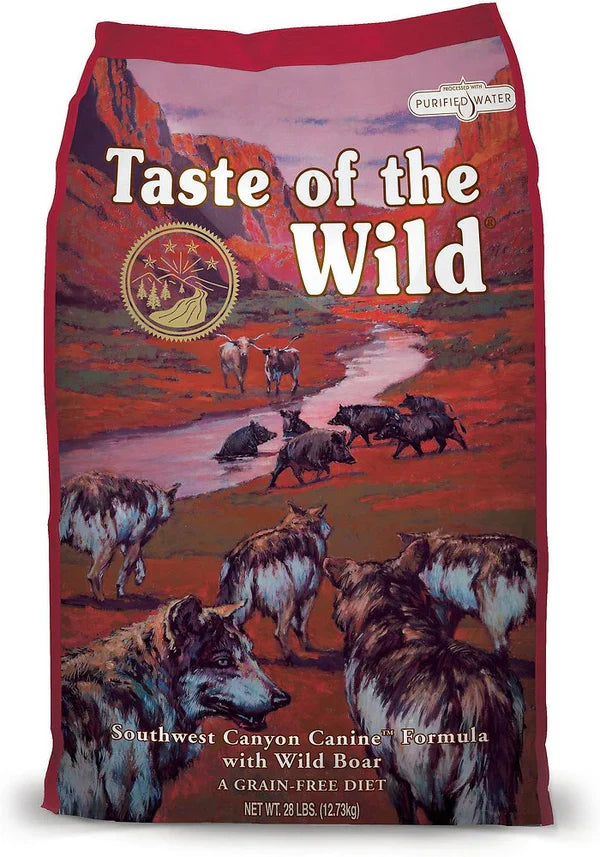 Taste of the Wild Grain Free Dog Food - Mountain, Pacific Stream, Wild Prairie, Wetlands - Dog.Dog.Cat.