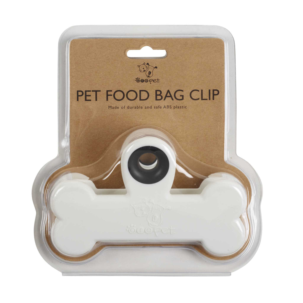 Speckle and Spot by Ore’ Originals - Pet Food Bag Clip | Black & White - Dog.Dog.Cat.