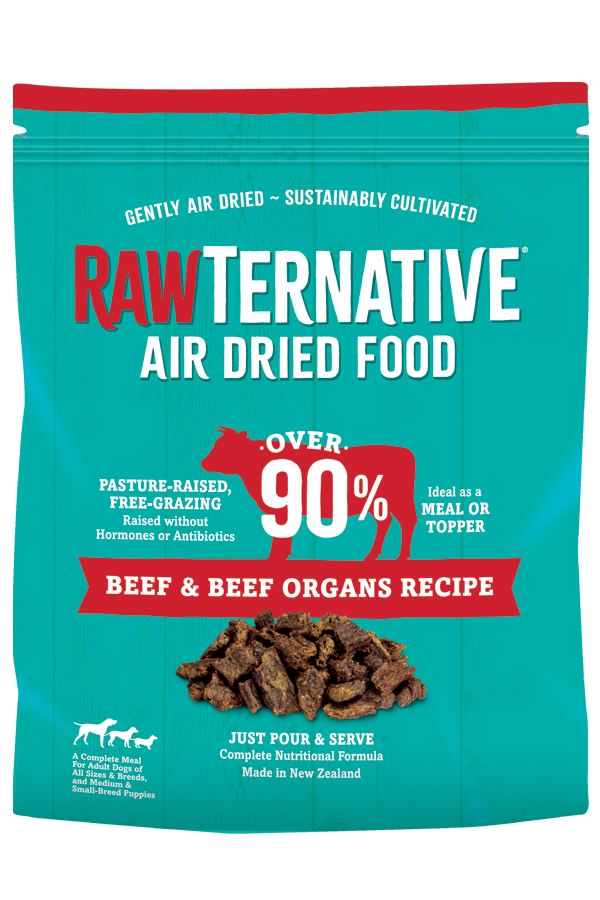 RawTernative Air Dried Dog Food - Beef Organ, Chick Liver, Lamb Organ - Dog.Dog.Cat.