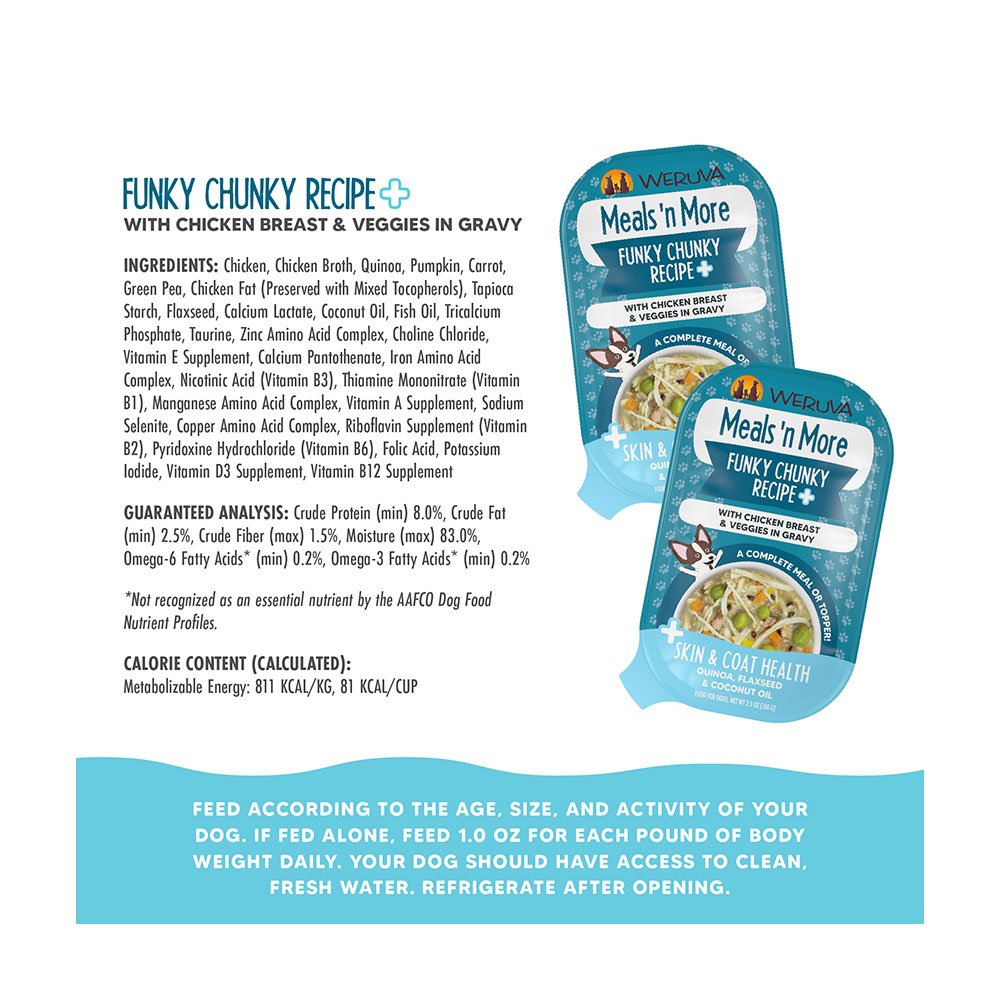 Weruva Meals'n More : 3.5 oz - Dog.Dog.Cat.