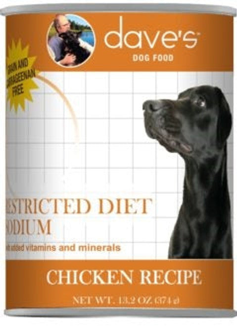 Dave's Canned Dog Food-Restricted Sodium - Dog.Dog.Cat.