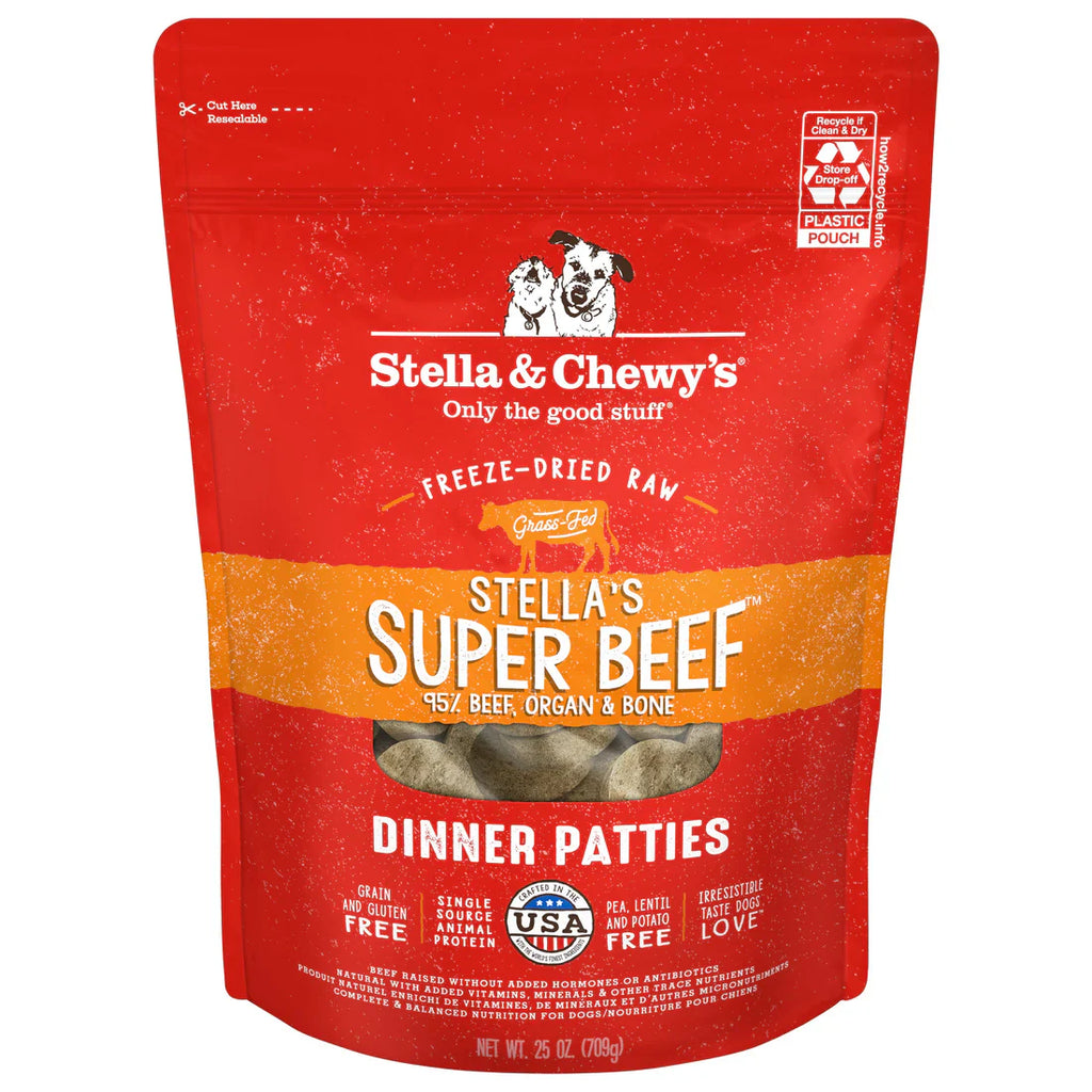Stella & Chewy Freeze Dried Dog Food - Beef - Dog.Dog.Cat.