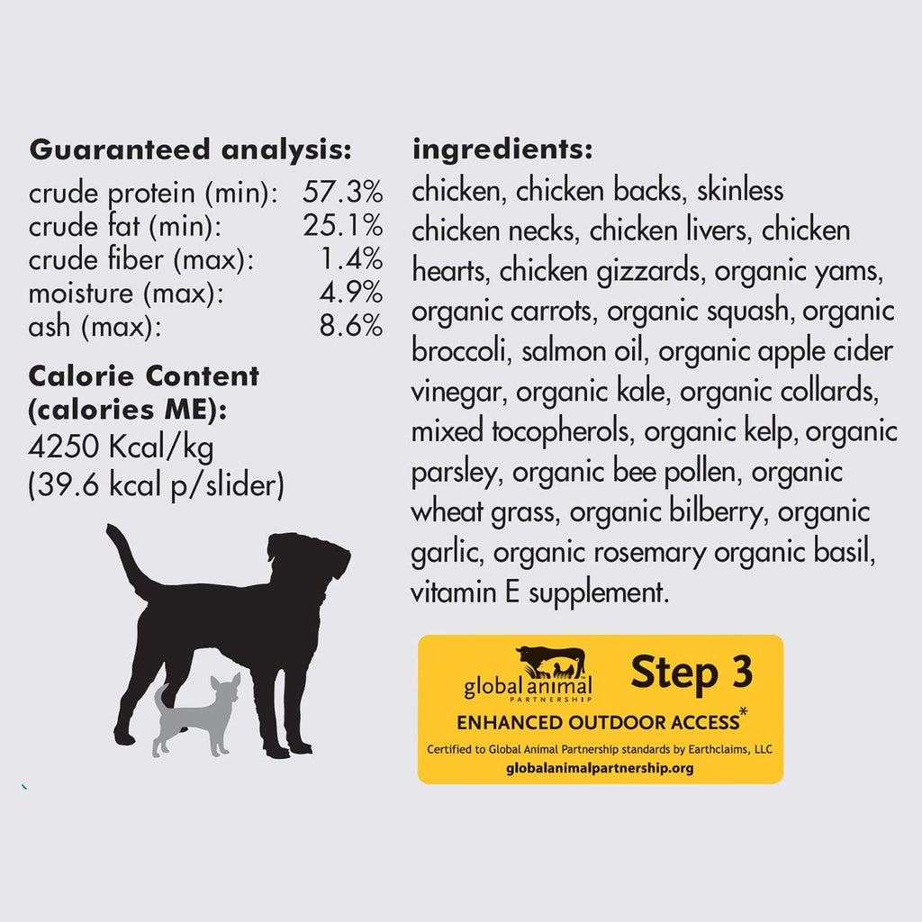 Small Batch Freeze Dried Dog Food -Chicken : 14 oz - Dog.Dog.Cat.