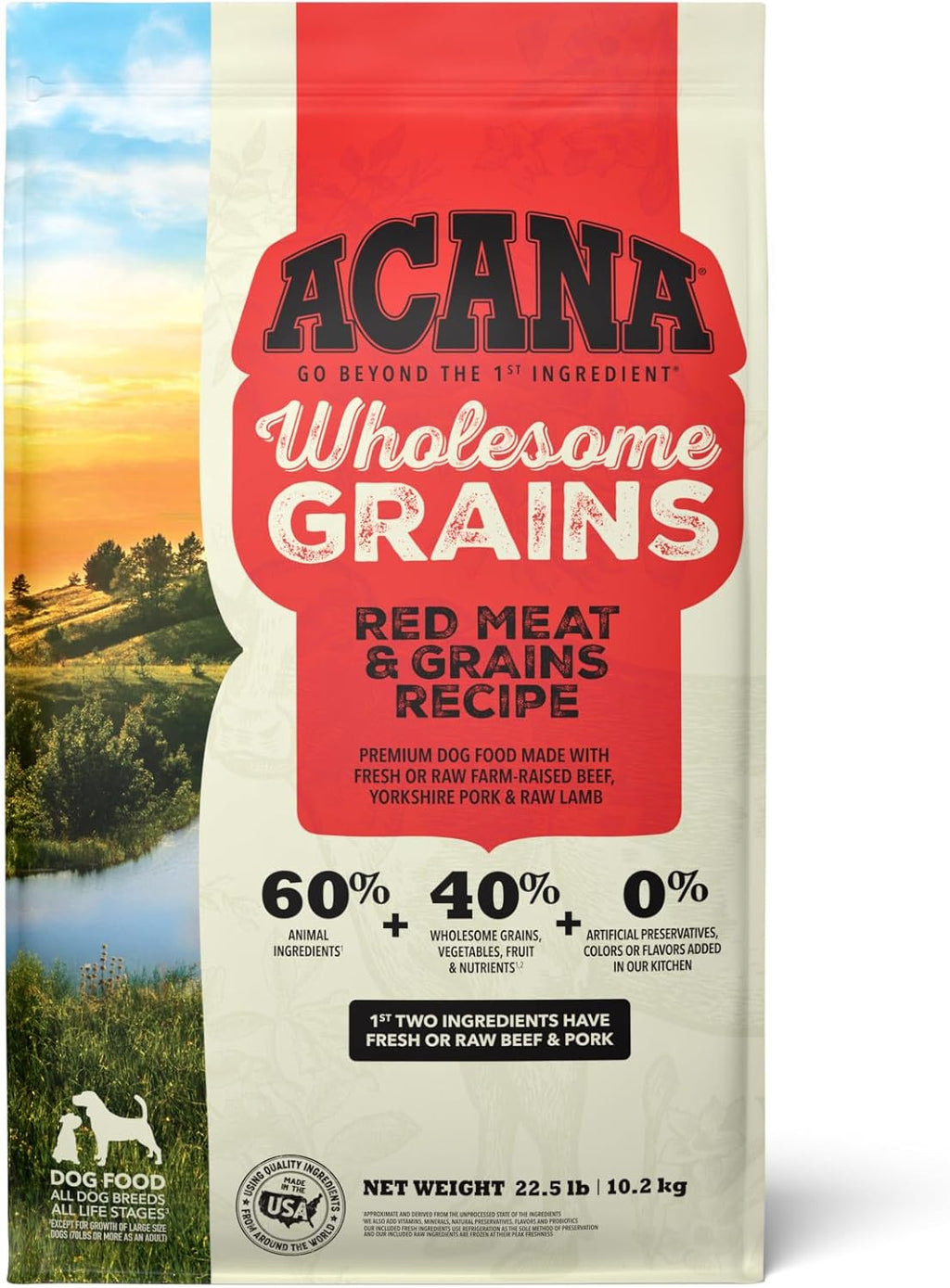 Acana Dry Dog Food - Red Wholesome Grains - Dog.Dog.Cat.