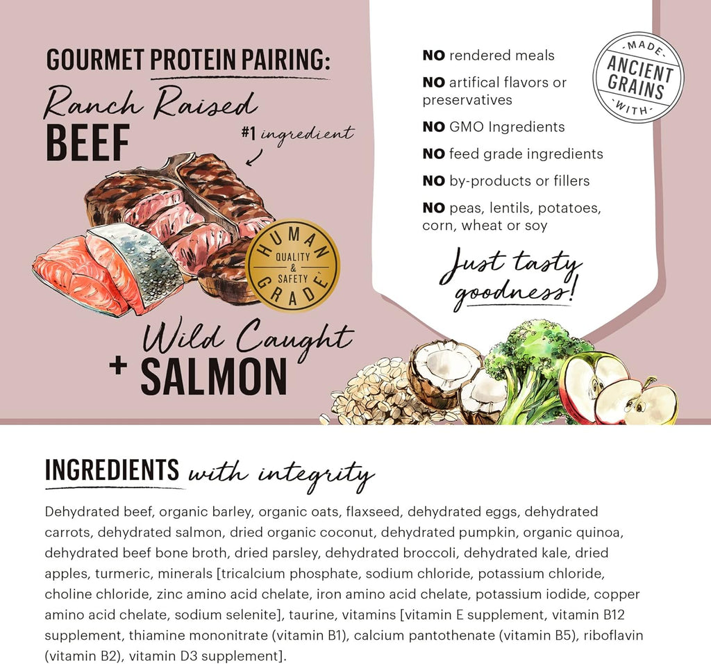 The Honest Kitchen Food-Beef Salmon - Dog.Dog.Cat.