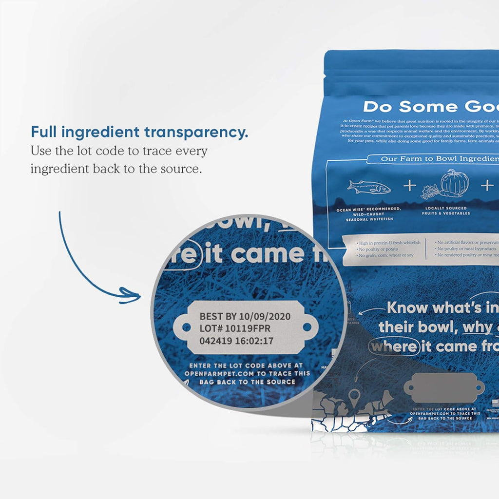 Open Farm Dry Dog Food Whitefish - Dog.Dog.Cat.