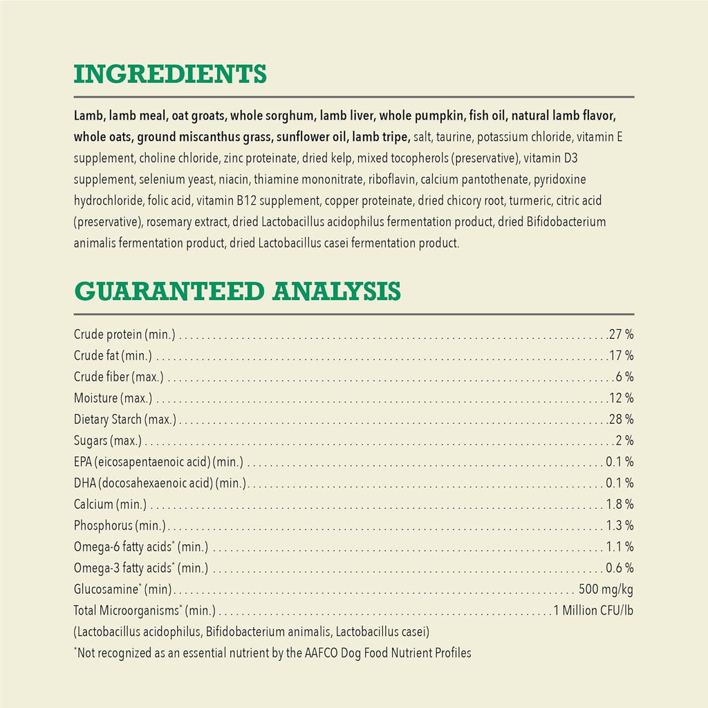 ACANA Wholesome Grains Dry Dog Food, Lamb & Pumpkin Recipe - Dog.Dog.Cat.