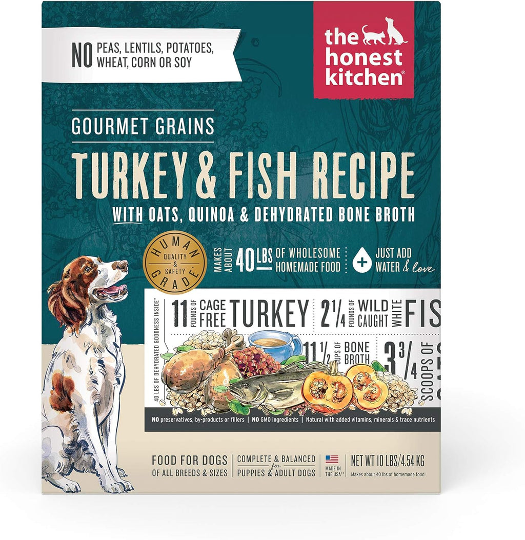 The Honest Kitchen  Dog Food-Turkey & Whitefish : 10 lb - Dog.Dog.Cat.