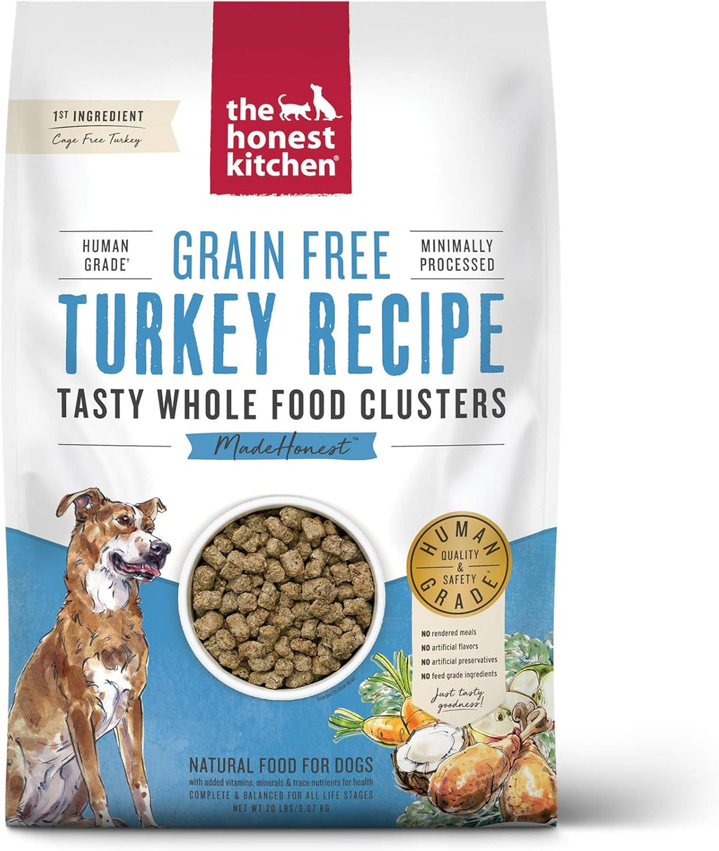 The Honest Kitchen Clusters - Turkey Grain Free - Dog.Dog.Cat.