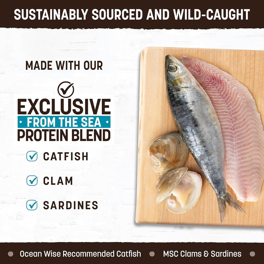 Earth Animal Wisdom Air Dried Dog Food - Sea to Stream, Chicken, Turkey - Dog.Dog.Cat.