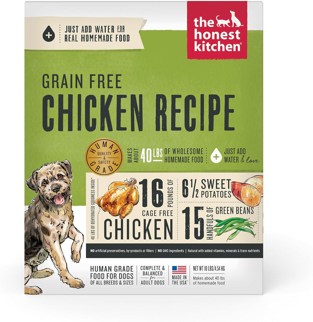 The Honest Kitchen Food-Chicken Grain Free  : 10 lb - Dog.Dog.Cat.