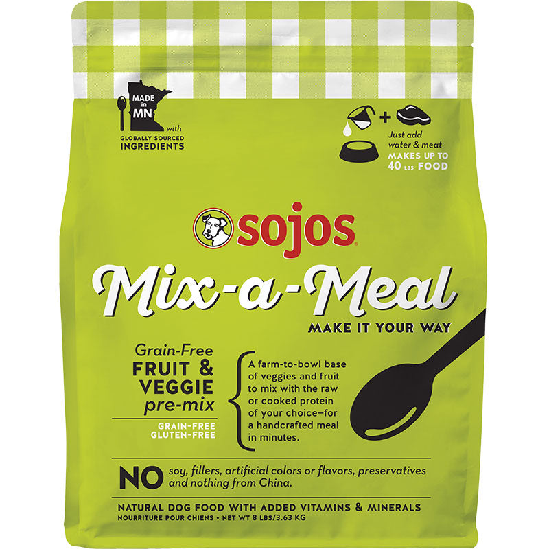 SOJOS Complete Adult Dog-Mix A Meal : 8 lb - Dog.Dog.Cat.
