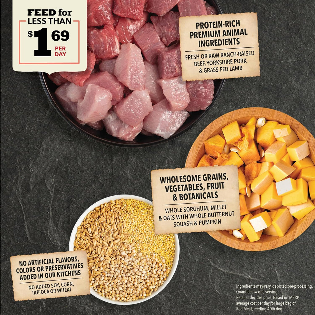 Acana Dry Dog Food - Red Wholesome Grains - Dog.Dog.Cat.