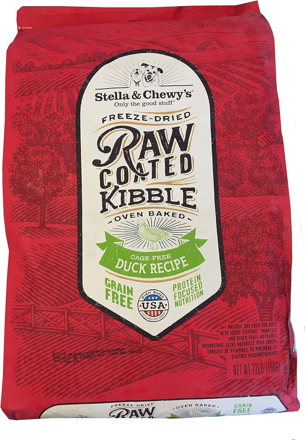 Stella & Chewy Raw Coated Duck Dog Food - Dog.Dog.Cat.