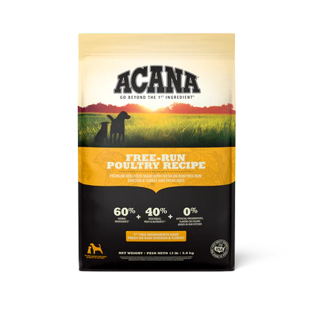 Acana Dry Dog Food - Free Run Poultry - Dog.Dog.Cat.