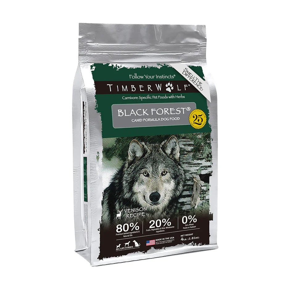 Timberwolf Dry Dog Food - Carnivore Specific Pet Foods with Herbs - Dog.Dog.Cat.