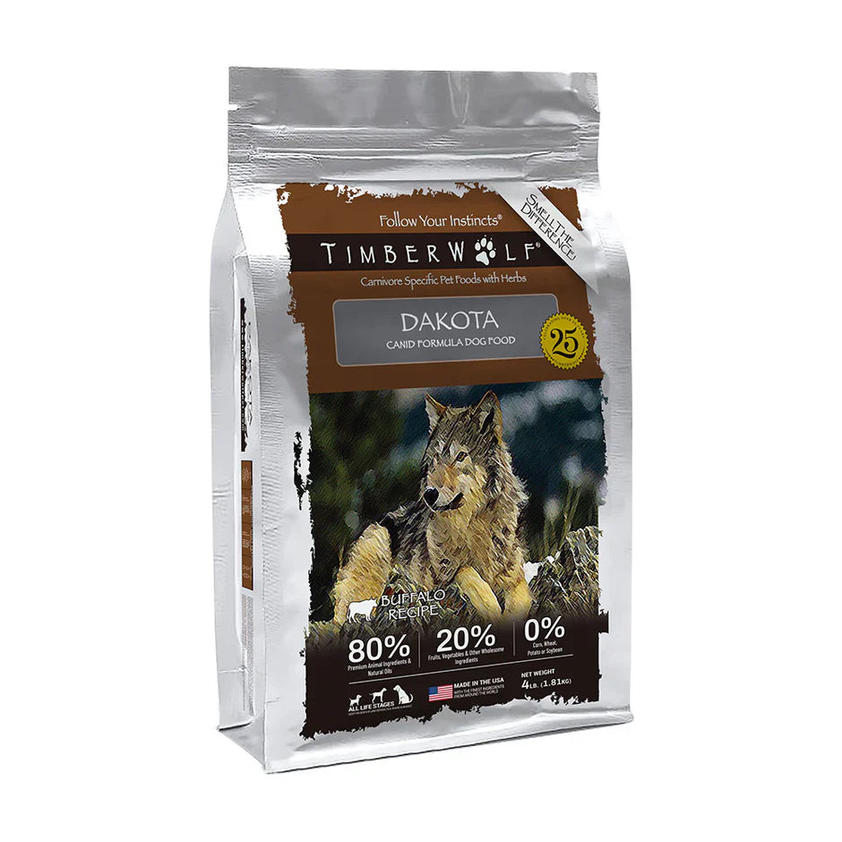 Timberwolf Dry Dog Food - Carnivore Specific Pet Foods with Herbs - Dog.Dog.Cat.