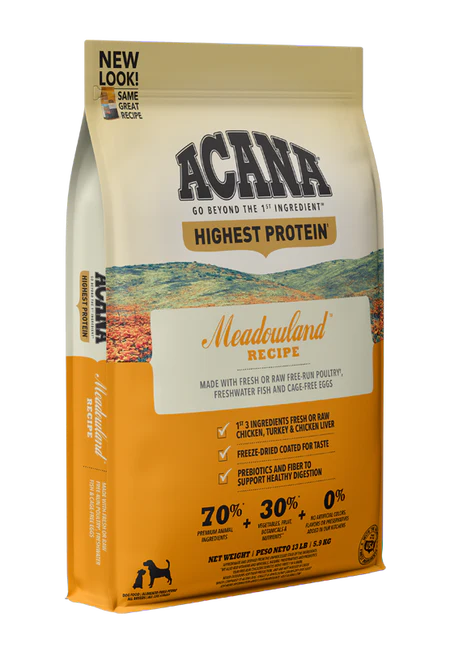 Acana Dry Dog Food - Meadowland - Dog.Dog.Cat.