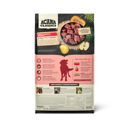 Acana Dry Dog Food Beef & Barley - Dog.Dog.Cat.