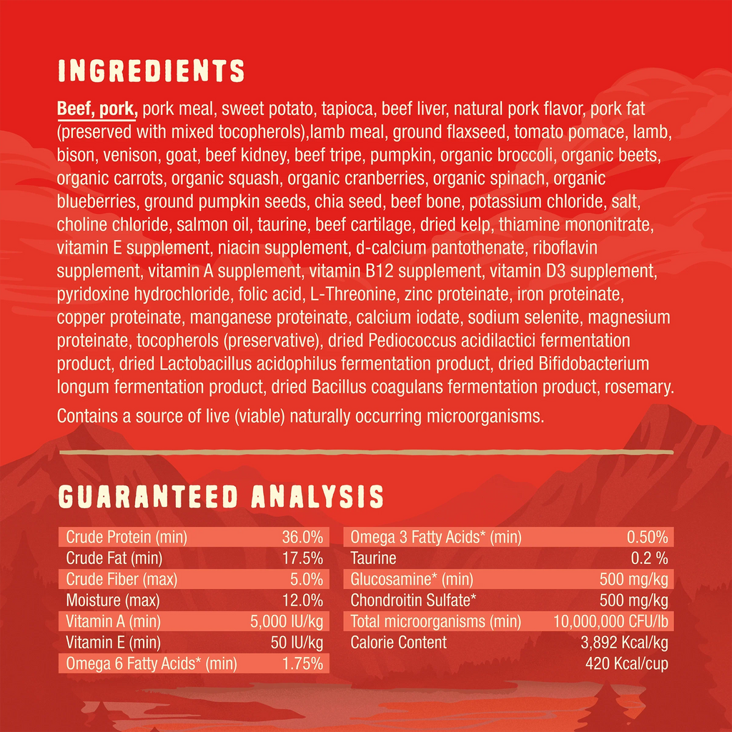 Stella & Chewy Raw Blend Recipe Red Meat Recipe - Dog.Dog.Cat.