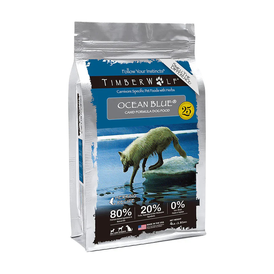 Timberwolf Dry Dog Food - Carnivore Specific Pet Foods with Herbs - Dog.Dog.Cat.