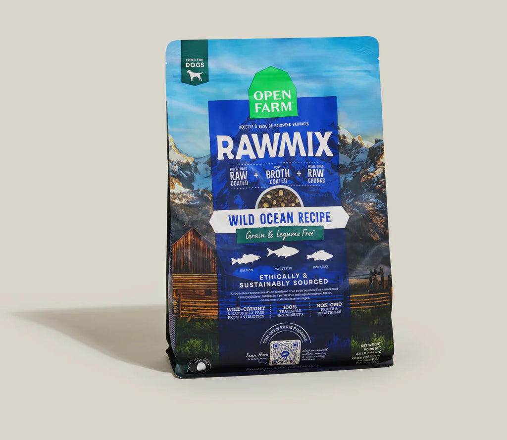 Open Farm Rawmix Dry Dog Food -  Wild Ocean - Dog.Dog.Cat.