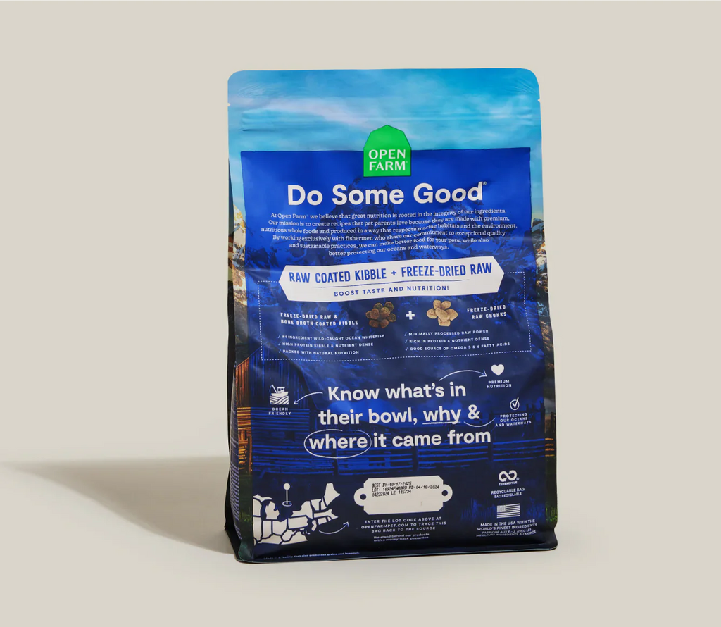 Open Farm Rawmix Dry Dog Food -  Wild Ocean - Dog.Dog.Cat.