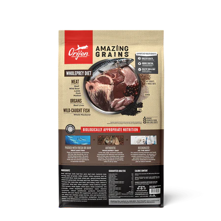 Orijen Amazing Grains Dog Food - Dog.Dog.Cat.