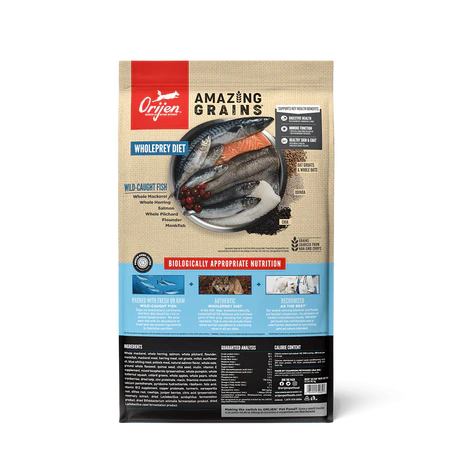 Orijen Amazing Grains Dog Food - 6 Fish - Dog.Dog.Cat.