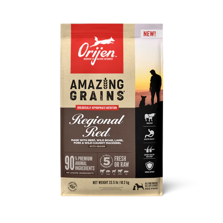 Orijen Amazing Grains Dog Food - Dog.Dog.Cat.