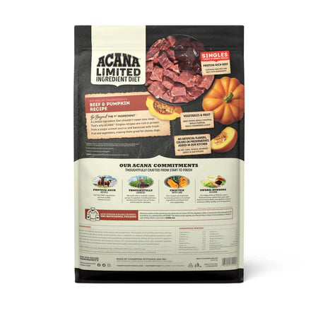 Acana Dry Dog Food Beef & Pumpkin Recipe - Dog.Dog.Cat.