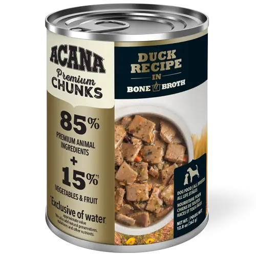 Acana Canned Bone Broth - Beef, Duck, Lamb, Pork & Puppy Recipes - 12.8 oz - Dog.Dog.Cat.