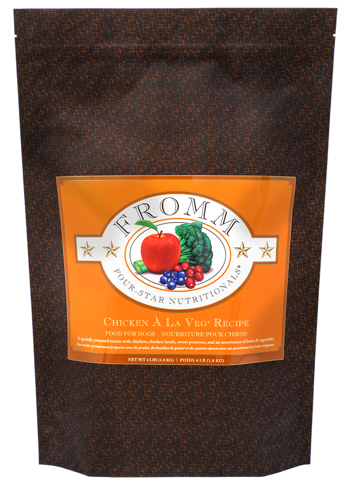 Fromm 4 Star Dry Dog Food-Chicken À La Veg Recipe - Dog.Dog.Cat.