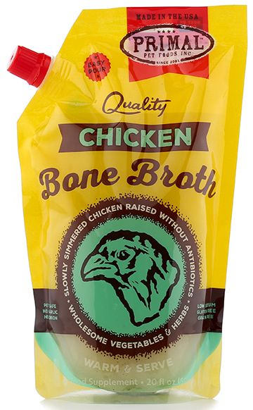 Primal Bone Broth - 20oz Variety Pack: Beef, Chicken, Turkey - Dog.Dog.Cat.