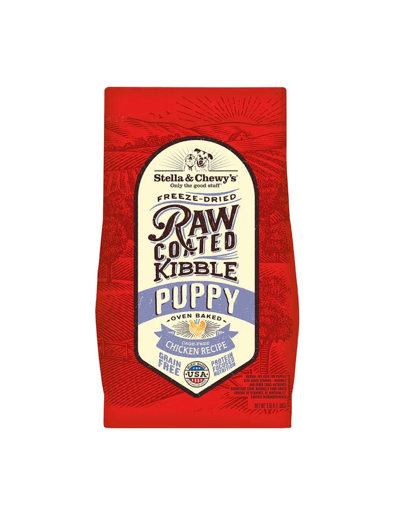 Stella & Chewy Raw Coated Puppy Food - Premium Nutritional Formula - Dog.Dog.Cat.